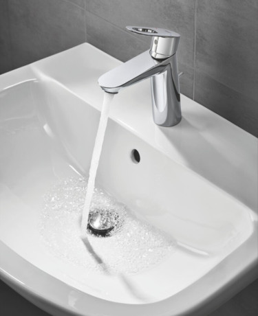 Cмеситель для умывальника Grohe BauLoop, однорычажный, хром (23762000)