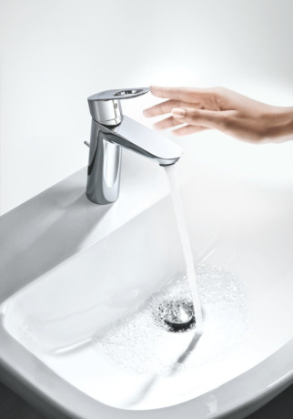 Cмеситель для умывальника Grohe BauLoop, однорычажный, хром (23762000)