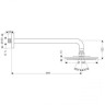 Верхній душ Hansgrohe Raindance Air (27468000)