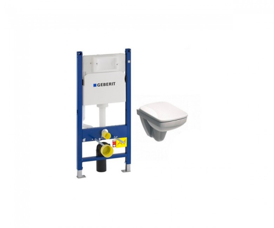 Комплект: Унитаз Kolo Nova Pro + Инсталляция Geberit Duofix Delta + Крышка Soft-Close (M39018000+458.126.00.1+M30112000)