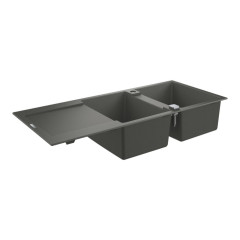 Кухонна мийка гранітна Grohe K500, 116x50, сірий (31647AT0)