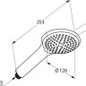 Ручний душ Kludi Freshline (6780005-00)