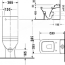 Унітаз компакт Duravit PuraVida (2119090000)