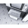 Тумба з умивальником Juventa Ticino, 100 (TС-105BLACK)