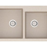Кухонна мийка гранітна Vankor Orman, 80x51, бежевий (ORMAN OMP 05.80 BEIGE)