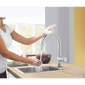 Смеситель для кухни Grohe Minta Touch, сенсор, серебристый (31358DC2)