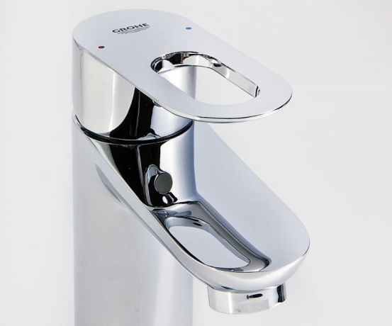 Змішувач для умивальника Grohe BauLoop, одноважільний, хром (23764000)
