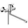 Змішувач для ванни Hansgrohe Logis, одноважільний, хром (71402000)