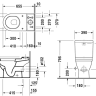 Унітаз компакт Duravit Starck-3 (126090000)