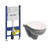 Комплект: Унітаз Kolo Nova Pro Rimfree + Інсталяція Geberit Duofix + Кришка Soft-Close (M33120000+111.300.00.5+M30112000)