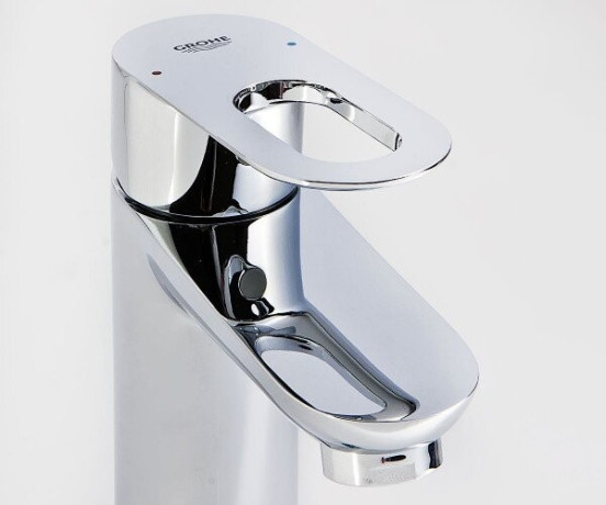 Cмеситель для умывальника Grohe BauLoop, однорычажный, хром (32856000)