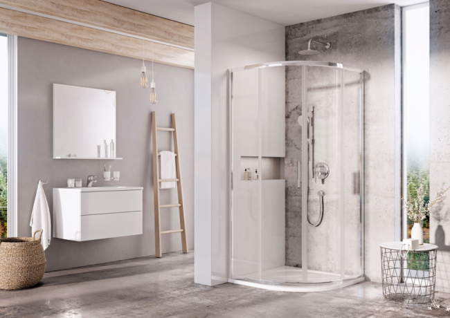 Душевая кабина Ravak Blix Slim BLSCP4, 90x90 (X3BM70C00Z1)