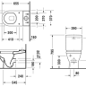 Унітаз компакт Duravit Starck-3 (128090000)