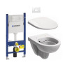 Комплект: Унітаз Kolo Nova Pro Rimfree + Інсталяція Geberit Duofix Delta + Кришка Soft-Close + Клавіша Delta 11 (M33120000+458.126.00.1+M30112000+115.120.11.1)
