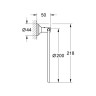Тримач для рушників Grohe Essentials Authentic (40655001)