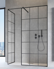 Душова стінка Radaway Walk-In Modo New Black III Factory 50 (389054-54-55)