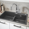 Кухонна мийка гранітна Grohe K500, 86x50, сірий (31649AT0)