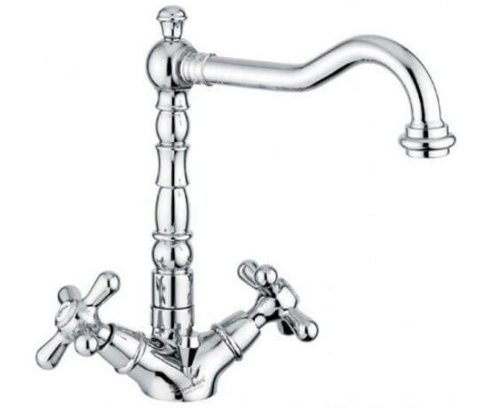 Cмеситель для умывальника Emmevi Deco Old, двухвентильный, медь (RA12613)