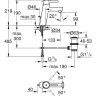 Cмеситель для умывальника Grohe Concetto, однорычажный, хром (23450001)