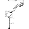 Душовий гарнітур Hansgrohe Crometta 85/Porter (27577000)