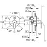 Душова система Grohe Eurosmart (UA25183004)