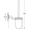 Йоршик для туалету Grohe Essentials Authentic (40658001)