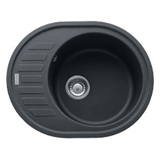 Кухонна мийка гранітна Franke ROG 611, 62x50, графіт (114.0251.446)