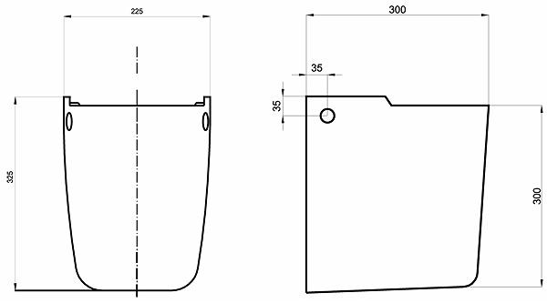 Полупьедестал Kolo Style (L27100000)