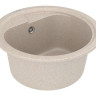 Кухонна мийка гранітна Vankor Polo, 45x45, бежевий (POLO PMR 01.45 BEIGE)