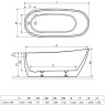 Ванна акрилова Excellent Comfort, 175x78 (WAEX.COM17WB)