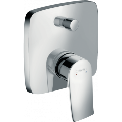 Смеситель для ванны Hansgrohe Metris, однорычажный, хром (31454000)
