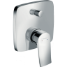 Смеситель для ванны Hansgrohe Metris, однорычажный, хром (31454000)