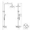 Душова система Excellent Rain White Altar (ARAC.SY.781CW NEW)