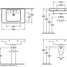 Умивальник підвісний Villeroy&Boch Omnia Architectura, 80 (61168001)