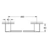 Тримач для рушників Grohe Selection Cube (40767000)
