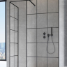 Душова стінка Radaway Walk-In Modo New Black III Factory 75 (389075-54-55)