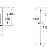 Умивальник накладний Villeroy&Boch Subway 2.0, 50 (73155GR1)
