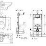 Комплект: Унитаз Kolo Nova Pro Rimfree + Инсталляция Geberit Duofix Delta + Крышка Soft-Close + Клавиша Delta 21 (M33120000+458.126.00.1+M30112000+115.125.21.1)