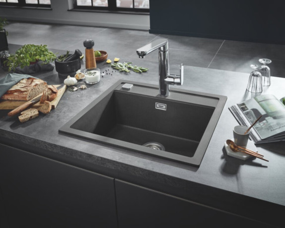 Кухонная мойка гранитная Grohe K700, 56x51, серый (31651AT0)