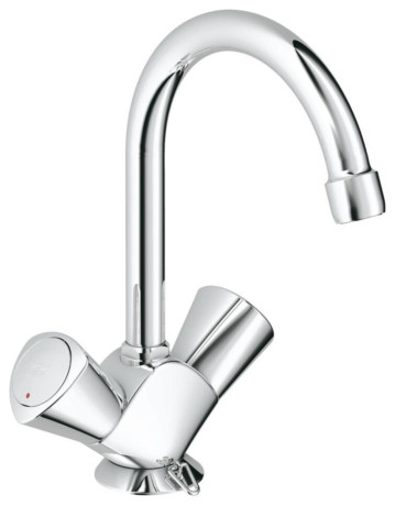 Cмеситель для умывальника Grohe Costa, двухвентильный, хром (21338001)
