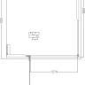 Душевой поддон Volle Benita, 90x90 (10-22-905TRAY)