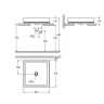 Умивальник накладний Grohe Cube Ceramic, 50 (3948100H)