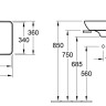 Умивальник накладний Villeroy&Boch Venticello, 55 (41135501)