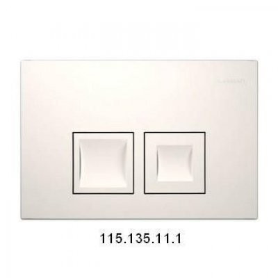 Змивна клавіша Geberit Delta 50, біла (115.135.11.1)