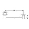 Поручень для ванной Grohe Essentials Cube (40514001)