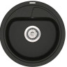 Кухонна мийка гранітна Vankor Polo, 45x45, чорний (POLO PMR 01.45 BLACK)