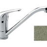 Смеситель для кухни Emmevi Granit Ambra, однорычажный, зеленый (VMAR9007)