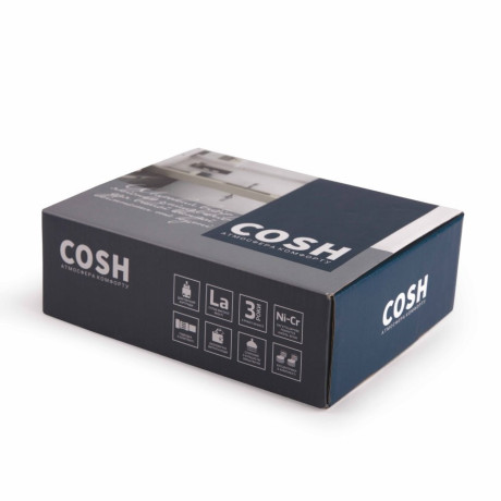 Змішувач для ванни Cosh (CRM) S-01-005BN, одноважільний, хром (COSHCRMS01005BN)