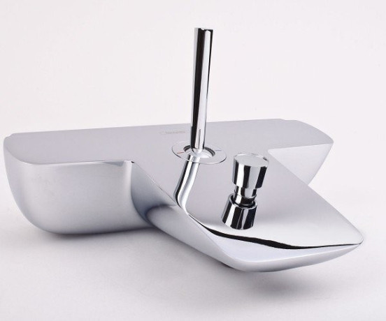 Смеситель для ванны Hansgrohe PuraVida, джойстик, хром (15472000)
