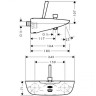 Смеситель для ванны Hansgrohe PuraVida, джойстик, хром (15472000)